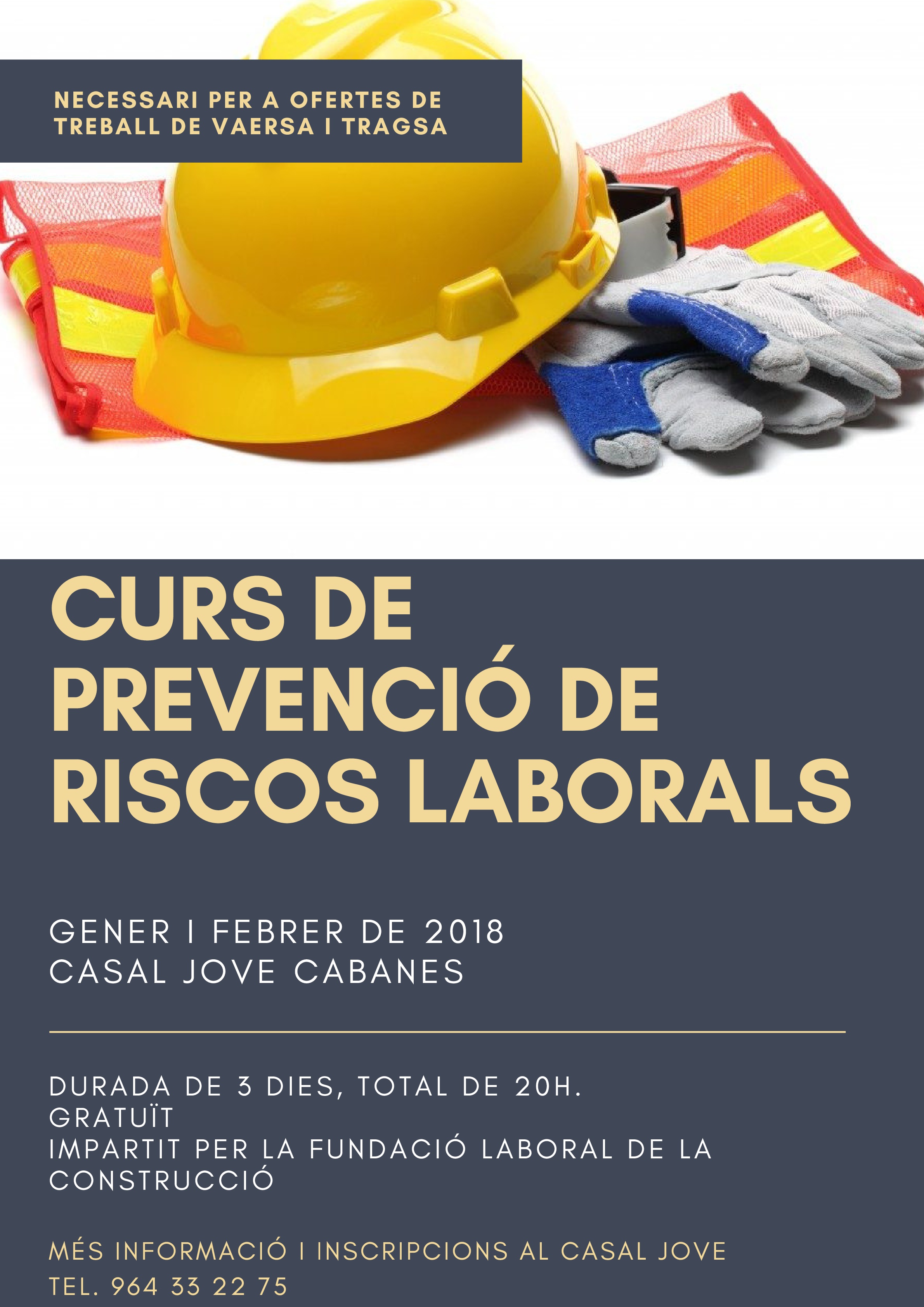 Curso de Prevención de Riesgos Laborales