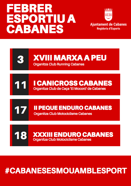 FEBRERO Deportivo en Cabanes