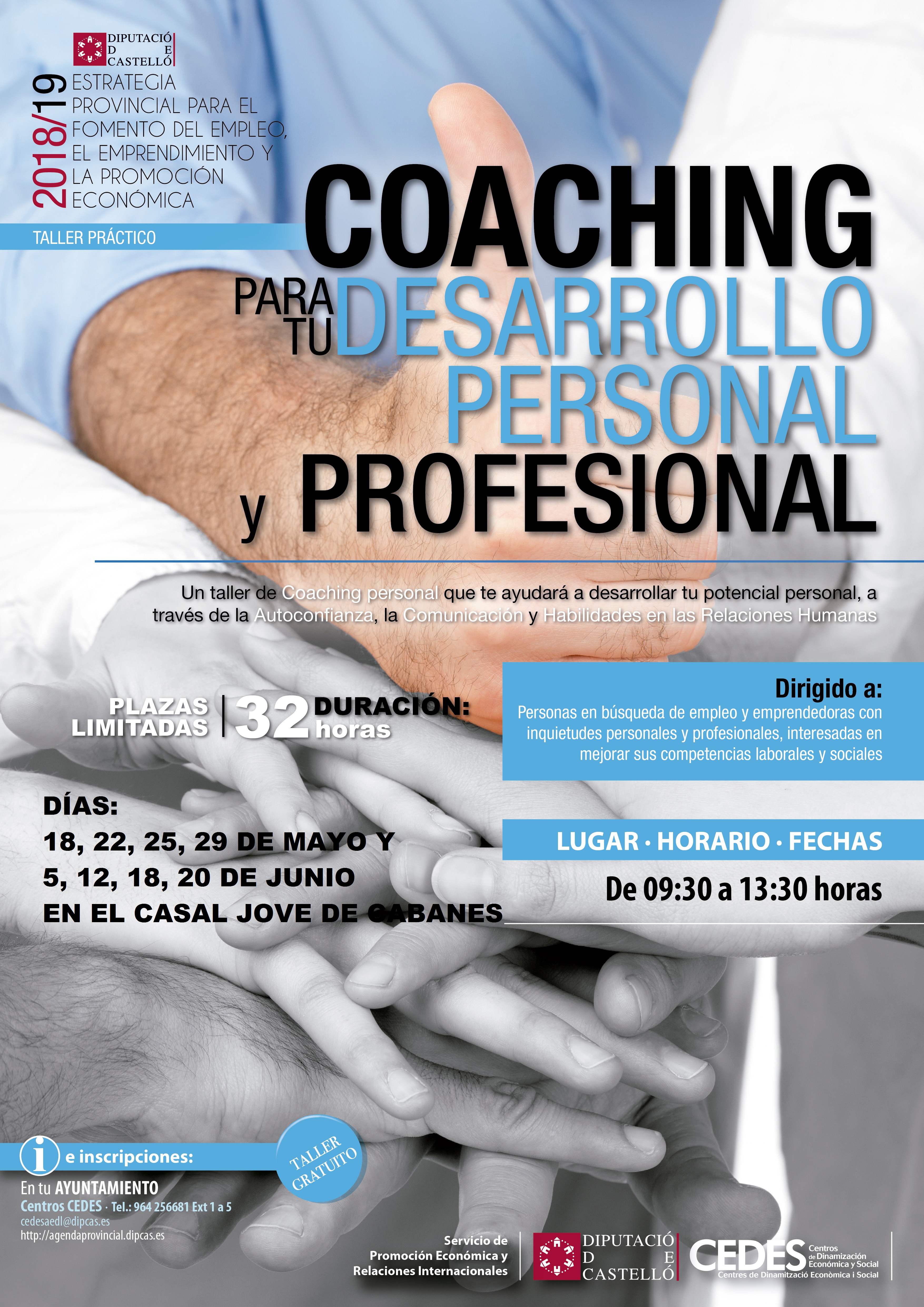 Taller: Coaching para tu desarrollo personal y profesional