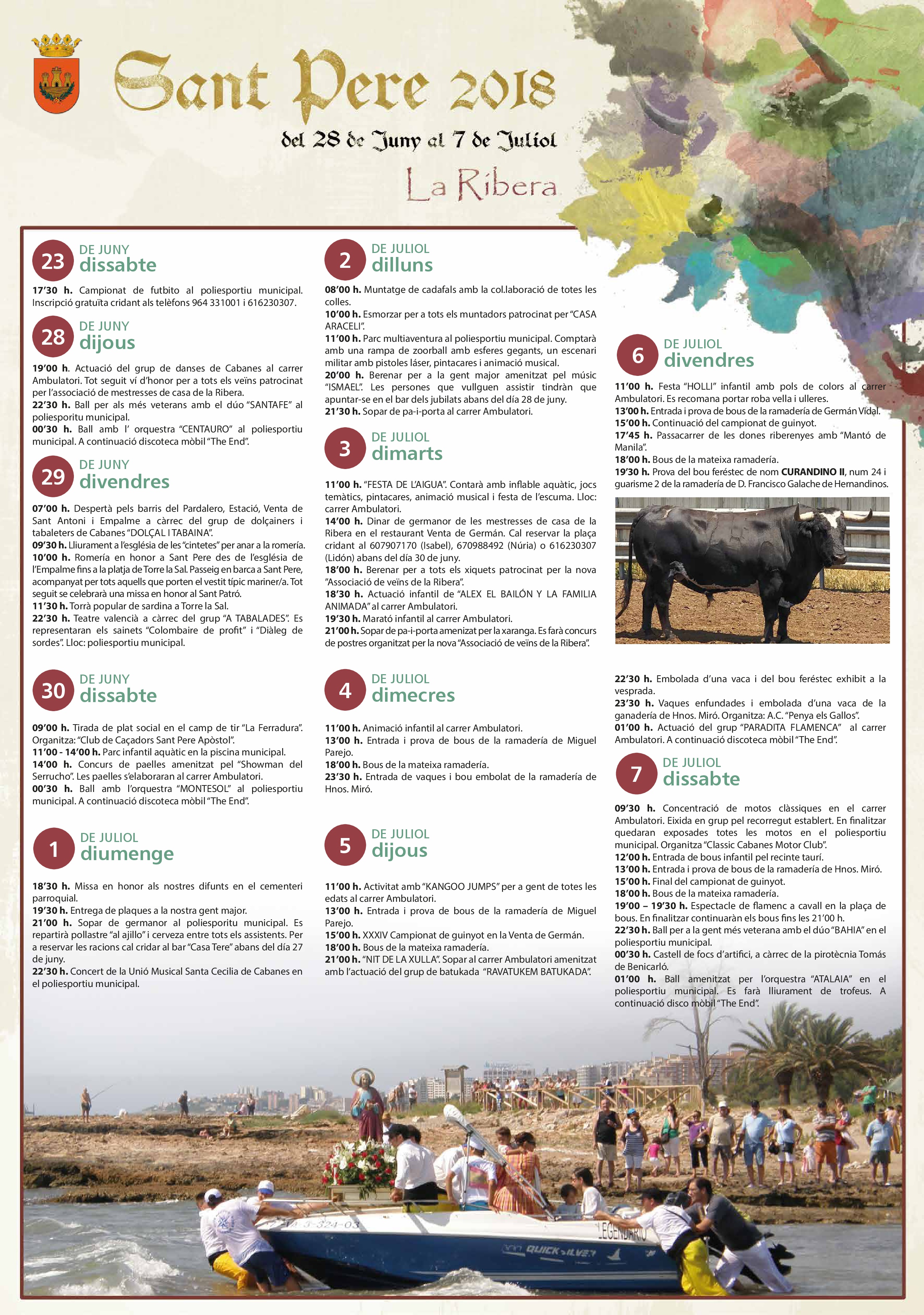 Fiestas "Sant Pere 2018"