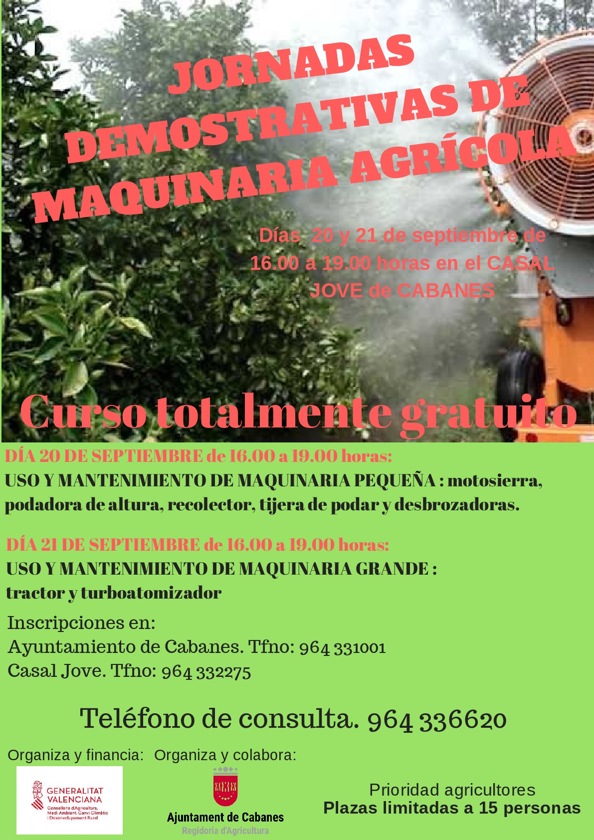 Jornades Demostratives de Maquinaria Agrícola. 