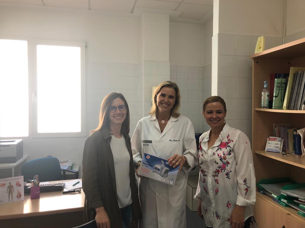 Entrega del nebulitzador