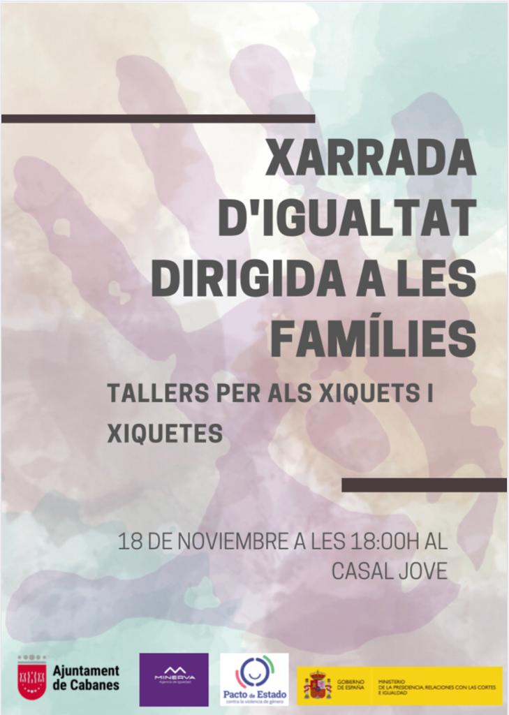 Charla de Igualdad dirigida a las familias
