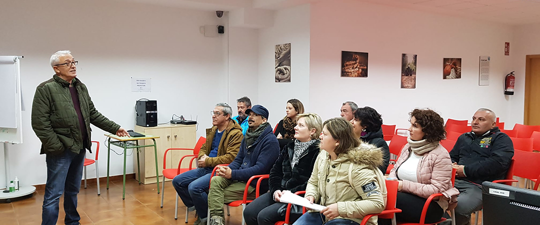 Inici del taller d'ocupació a Cabanes / Inicio del taller de empleo en Cabanes