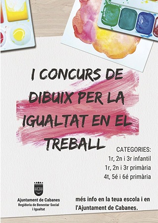 I Concurso de dibujo. Cabanes 2020