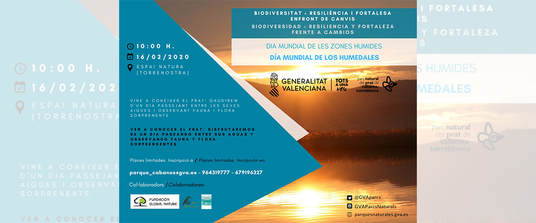 Celebra el Dia de les Zones Humides al Prat de Cabanes