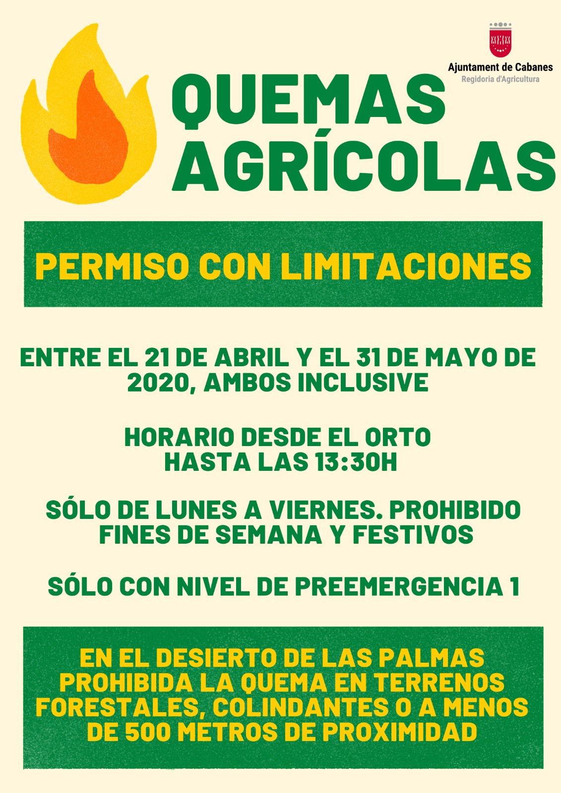 Quema agrícolas