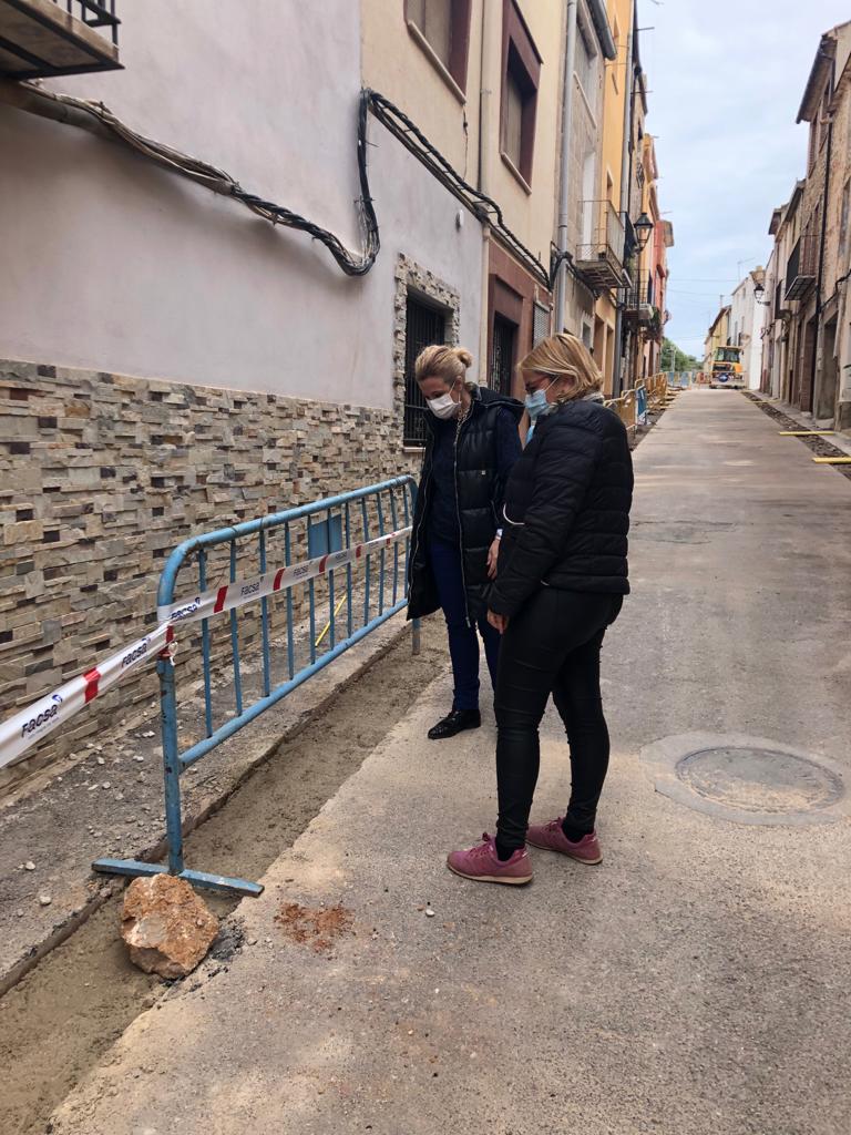 Obres al Carrer del Mar