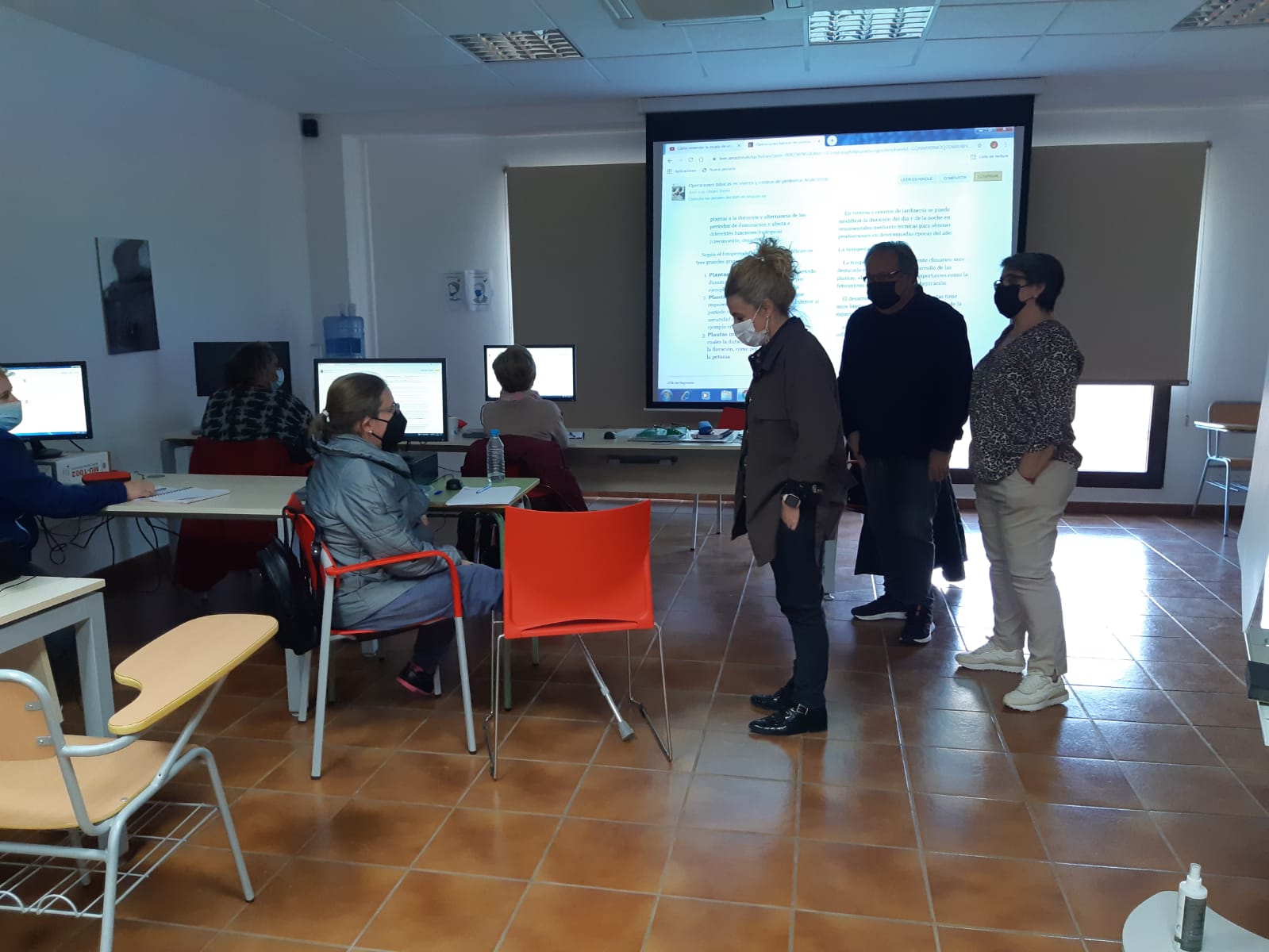 10 alumnes inicien el taller de jardineria a Cabanes
