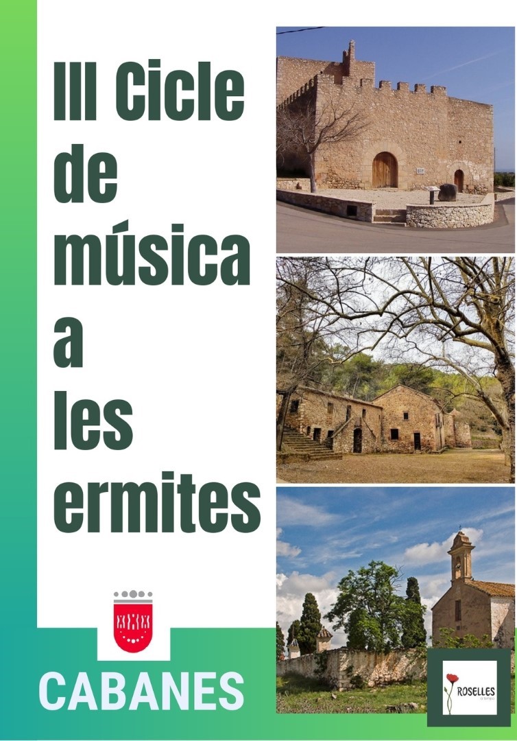 Todo preparado en Cabanes para disfrutar del III Cicle de Música a les Ermites