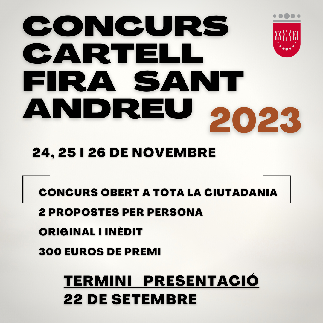 Cabanes busca cartel para la 515 Fira de Sant Andreu