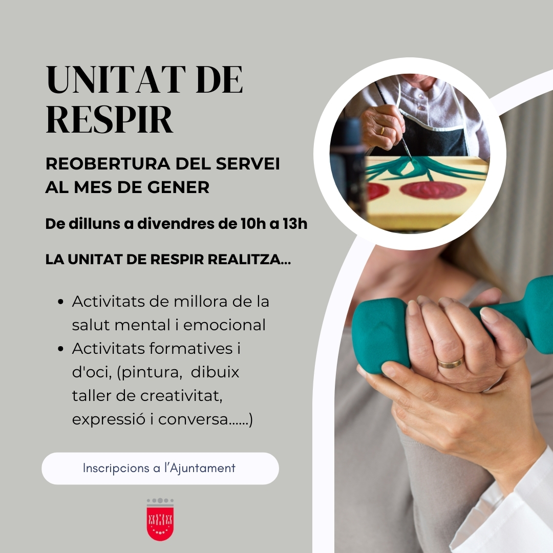 Cabanes projecta la reobertura de la Unitat de Respir per al gener vinent