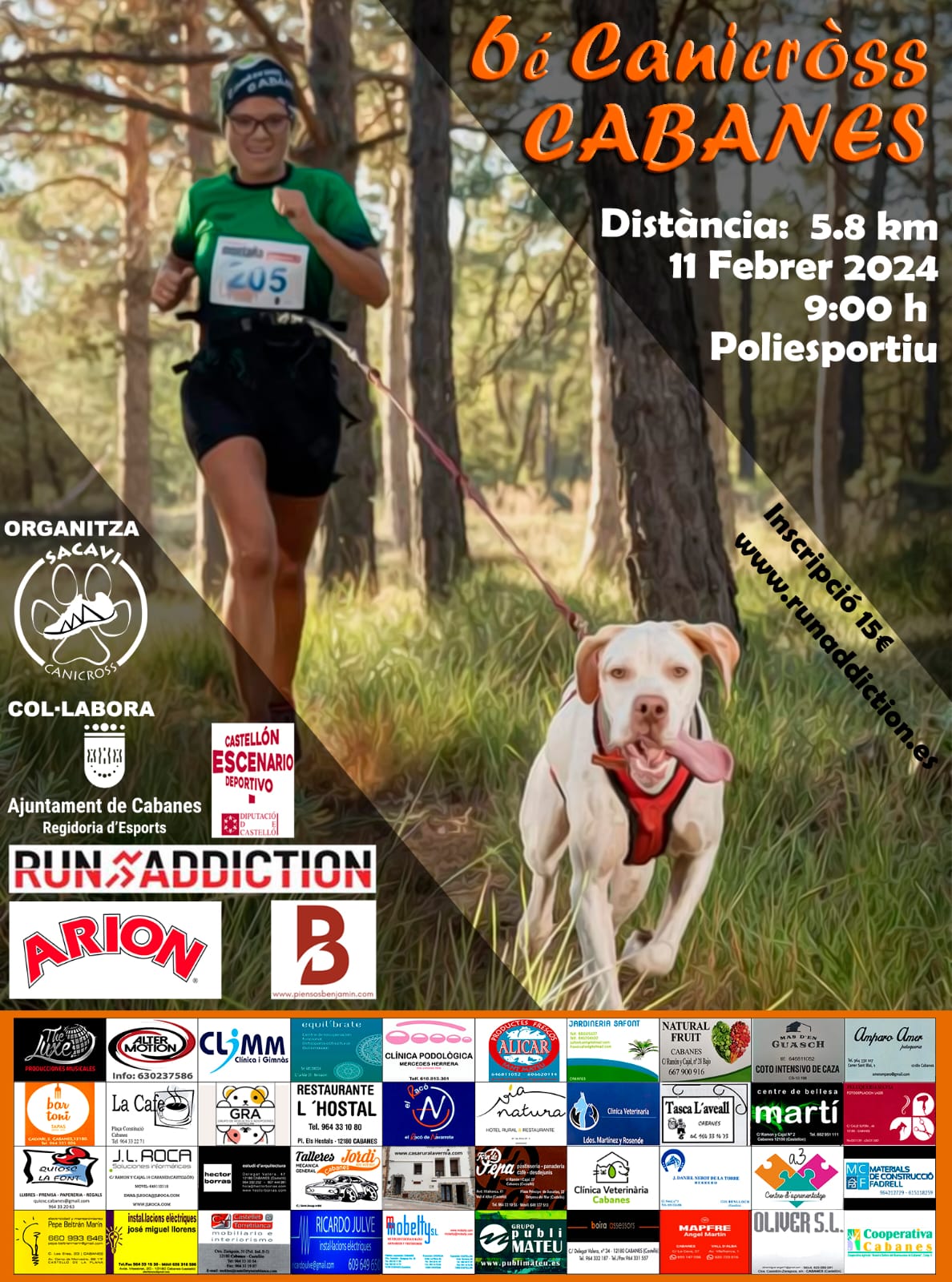 6ª edició del Canicròss de Cabanes