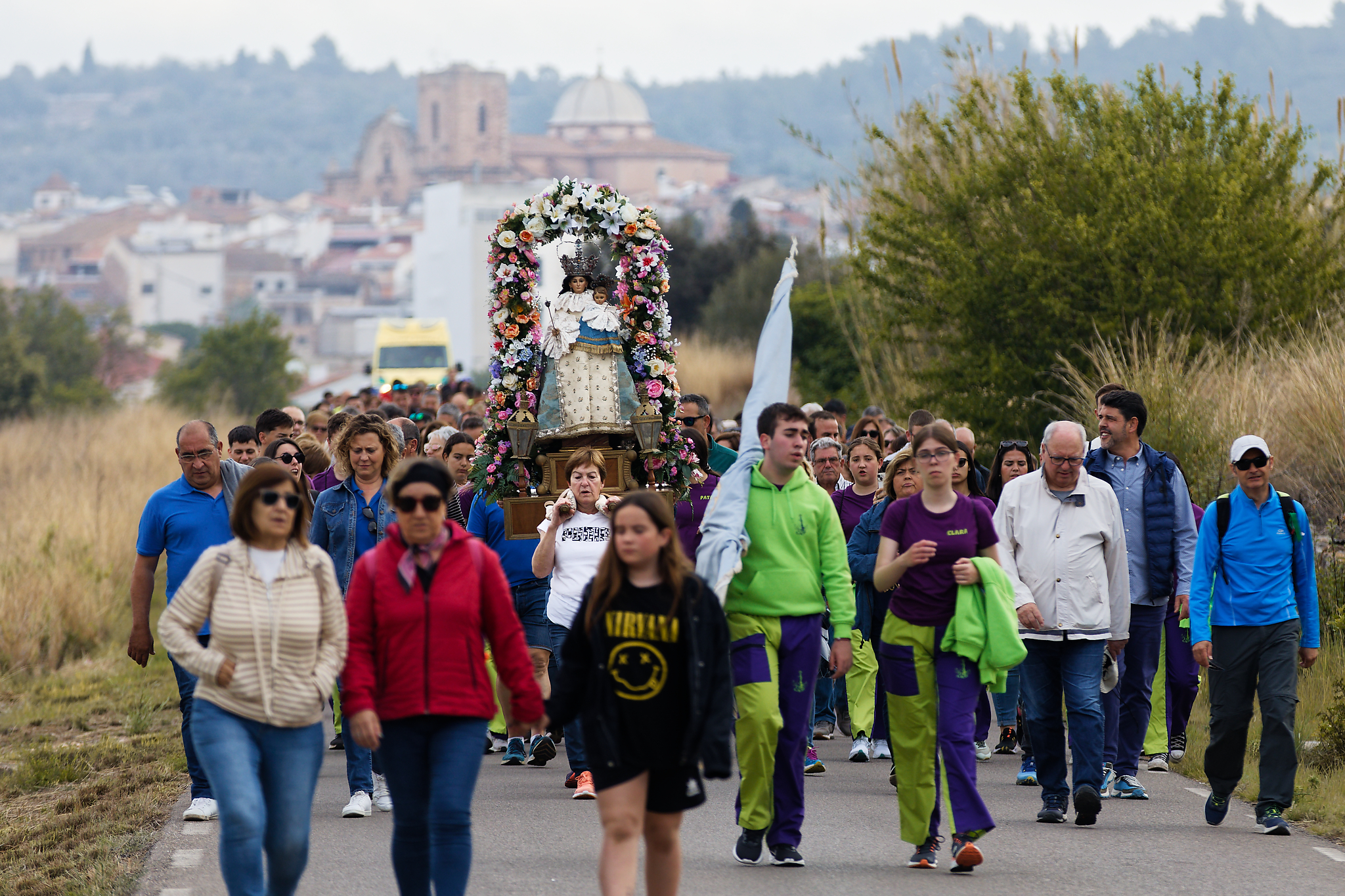La Verge del Bon Succés ja reposa a l'ermita de les Santes de Cabanes