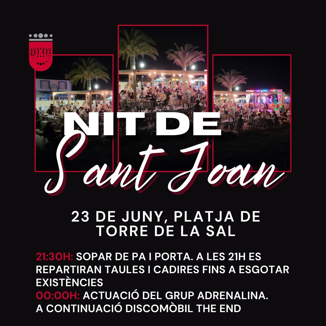 Cabanes celebrarà Sant Joan en Torre de la Sal