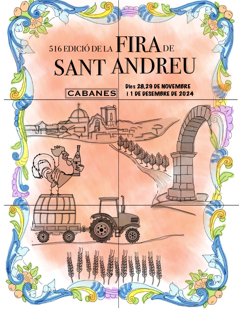 La 516 edición de la Fira de Sant Andreu de Cabanes ya tiene cartel oficial